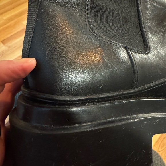 Aqua Black Ankle Boots - Picture 14 of 14